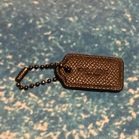 Coach Black Keychain Tag - Picture 15 of 16